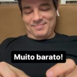 Celso Portiolli Instagram – Saiu quase de graça meu fone novo. 😂😂😂