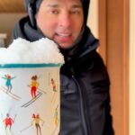 Celso Portiolli Instagram - Receita de sorvete feito com neve.