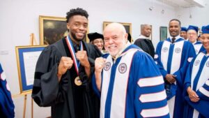 Chadwick Boseman Instagram - #HowardForever #HowardGrad18