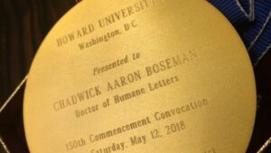 Chadwick Boseman Instagram - #HowardForever #HowardGrad18