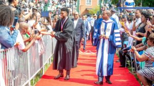 Chadwick Boseman Instagram - #HowardForever #HowardGrad18