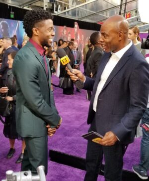 Chadwick Boseman Instagram - Finally got to see #InfinityWar! Want to talk about it, but can’t until after you all see it this weekend... Oh, and that signed #Avengers poster I mentioned? Giving it away now. LIKE for your chance to win.