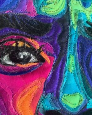 Chadwick Boseman Instagram - This quilt by @bisabutler is stunning! Such a beautiful tribute to our beloved Chadwick. It will be on display at @LACMA’s  #BlackAmericanPortraits alongside the #ObamaPortraits, opening November 7th. We couldn’t be happier or more honored for his image to be featured in such an iconic exhibition. 

Thank you, Bisa. #FanArtFriday