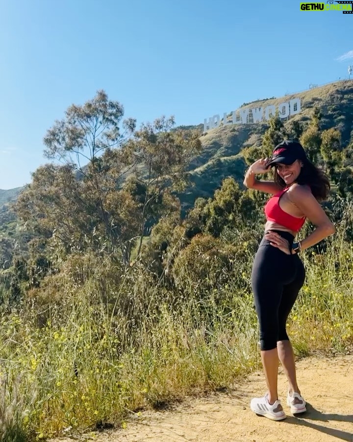 Chandni Parekh Instagram - 🌟 Once upon a time in Hollywood 🌟 Two actresses on a local hike, discussing where to grab omakase after, and that they really need to book more gigs 🎬 #hollywood Los Angeles, California