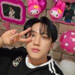 Changbin Instagram - 돼끼 생일 축하해줘서 고마워용>< #🐖🐇