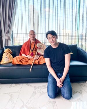 Chanon Ukkhachata Instagram - นิมนต์พระอาจารย์ พยุงศักดิ์ วัดป่าแดด เชียงใหม่ มาเสริมบุญ อนุโมทนาสาธุร่วมกันนะครับ😇 @watpadad