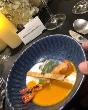 Chanon Ukkhachata Instagram - ขอบคุณ @volvo_scandinavian ครับ สำหรับ #exclusivedinner #volvo และขอบคุณ chef @nichaploii สำหรับ #dinner ด้วยครับ อร่อยมาก #masterchef ❤️