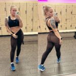 Chantelle Allison Instagram - Hourglass syndrome from spending the majority of my life sucking in my belly. So hey, let’s not teach young girls to do that sh*t anymore? Happy Tuesday. 💪