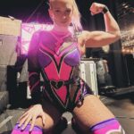 Chantelle Allison Instagram - The lighting was horrible but made me look jacked. #HEARTBREAKcore