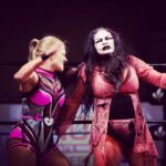 Chantelle Allison Instagram - Shazza has hands(and feet) for Su Yung #photography #prowrestling