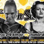 Chantelle Allison Instagram – @thunderkittycatz Vs @shazza_mckenzie Feb 3rd in Salem Illinois when PWE Presents ” It’s always Sunny in Salem 3″

It’s not just Pro Wrestling 
It’s @pwepic