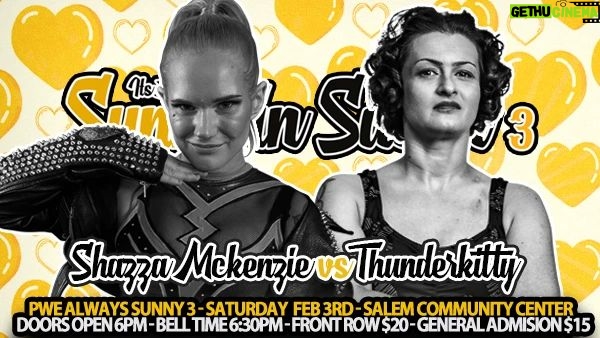 Chantelle Allison Instagram - @thunderkittycatz Vs @shazza_mckenzie Feb 3rd in Salem Illinois when PWE Presents " It's always Sunny in Salem 3" It's not just Pro Wrestling It's @pwepic