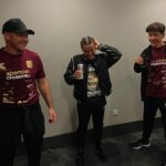 Chantelle Cameron Instagram - The Dream Team ❤️ We go again November 25th 🥊 The best guys in boxing who make such a hard sport seem easy #andstill #champion #boxing #daznboxing #team @jamiemoore777 @nigeltraviscc Dublin, Ireland