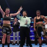 Chantelle Cameron Instagram - A year ago today when I become Undisputed World Champion in Abu Dhabi . What a night and what an experience 🥊 When my dreams come true 💫 Abu Dhabi, United Arab Emirates