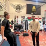 Chantelle Cameron Instagram - @eddiehearn popped in during my strength & conditioning session today with @coachjonny_wrk 💪🏻 filming for the rematch documentary @matchroomboxing 🥊 #november25th #repeat #andstill Manchester, United Kingdom