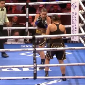 Chantelle Cameron Instagram - Undefeated, Undisputed 👑 @chancam91 

What a run and out to defend her throne at 140 once again on Nov 25 ⚔️ 

#CameronTaylor2 #Boxing