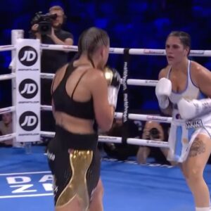 Chantelle Cameron Instagram - Undefeated, Undisputed 👑 @chancam91 

What a run and out to defend her throne at 140 once again on Nov 25 ⚔️ 

#CameronTaylor2 #Boxing