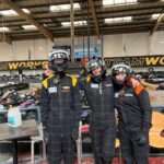 Chantelle Cameron Instagram - Go karting for my nephews 16th birthday . And I didn’t let him win but im buzzing anyways 😂 🥇 #gokarting #gokart #birthday #family Northampton, Northamptonshire