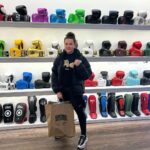 Chantelle Cameron Instagram - Delighted I got the chance to pop into @superareshop a HUGE lover of their clothing & equipment. Thanks for sorting me out once again. Loving my new gym bag as well has came in perfect for shopping in New York New York, New York