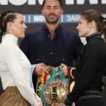 Chantelle Cameron Instagram - Presser done Weigh in tomo Cannot wait to fight 🥊 Dublin, Ireland