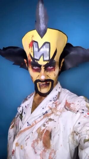 Charity Kase Instagram - Remember Dr Cortex? 🌡️🧪

#crashbandicoot #cosplay #dragmonster