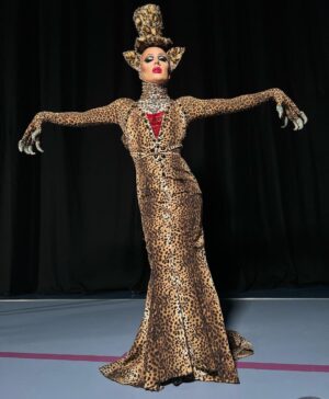 Charity Kase Instagram - I’ve been CharityFied! ⚡️💋

I let @charitykase paint my face and dress me for the meet and greet 💕

What do you think? 🐆

Face @charitykase 
Dress @lequeenjuanita 
Hair @charitykase 
Photographer @charitykase 
Model not @charitykase