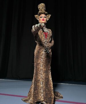 Charity Kase Instagram - I’ve been CharityFied! ⚡️💋

I let @charitykase paint my face and dress me for the meet and greet 💕

What do you think? 🐆

Face @charitykase 
Dress @lequeenjuanita 
Hair @charitykase 
Photographer @charitykase 
Model not @charitykase