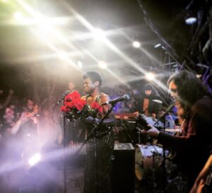 Charles Bradley Instagram - Magic in the woods last night... ✨✨Tonight we back in 🇨🇦 for @wanderlustfest ! Photo by @abbey_206