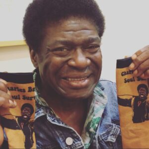 Charles Bradley Instagram - CB ltd edition "Soul Survival" crew socks available for two weeks!  Link in bio.