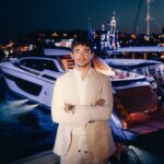 Charles Leclerc Instagram - Beautiful evening home. Proud to be part of the @rivayacht family 🩵 Monaco