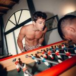 Charles Leclerc Instagram - the sad song is because i lost at ping pong. otherwise i enjoyed every second of it 😘