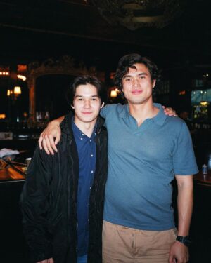 Charles Melton Instagram - May December is in theaters today! It was 23 days of magic with the greatest cast, crew & producers. 

Todd Haynes, you are one of the world’s great wonders. Thank you for the opportunity of a lifetime — I am forever indebted to you.

Natalie and Julianne, thank you for being the world’s greatest partners and the best collaborators. I will cherish this experience forever. 

I hope you all enjoy our special movie. Catch it on @Netflix December 1

@maydecemberfilm @natalieportman @juliannemoore @sermyberch @killer.films @mountaina @gloriasanchezprods @grantsjohnsonfilms