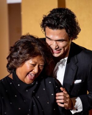 Charles Melton Instagram - mama’s boy, my hero 💛