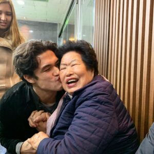 Charles Melton Instagram - ❤️Halmoni 
I’ll see you soon