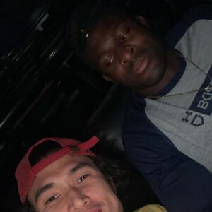 Charles Melton Instagram - behind the scenes on rush hour 4