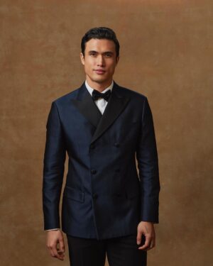 Charles Melton Instagram - had a fantastic time at the #GoldenGlobes celebrating @maydecemberfilm 

@goldenglobes 
@samanthamcmillen_stylist 
@hairbycandicebirns