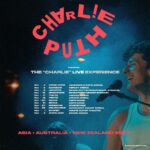 Charlie Puth Instagram - Asia. Australia. New Zealand. Pre sale access if you're on my newsletter!