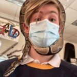Charlie Shotwell Instagram - Meet my new friend Reggie 🐍