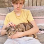 Charlie Shotwell Instagram - I’m thankful for this cat. #happythanksgivng