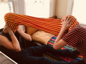 Charlie Shotwell Instagram - #brothers #meowwolfsantafe #stripes #youandme #justthetubeofus