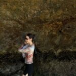 Charlize Lamb Instagram - Mini skirt and Birkenstocks