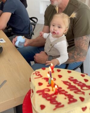 Charlotte Crosby Instagram - 1 whole year of my Alba Jean ❤️🎂
1 year ago today me and @jake_ankers  experienced the best day of ourentire life and every day after that has been absolutely magical ✨ so loving and cheeky, the most beautiful, clever little girl I’m awe every day at your little personality, your thumbs up and blowing kisses constantly making us laugh! 👶🏼🥰 the world is at your feet my Jeanies. My shining star 🌟 I love you so so so so so much words can’t even describe everything I do it for you my girl ❤️❤️❤️❤️
(PIANO TAGGED IN MY STORIES)