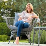 Charlotte Hawkins Instagram - Aaahhh cheers! 🥂 So lovely to be able to be outdoors again & have some sunshine! 😎 Nearly the end of rosé season so I’m making the most of it... 😁 #outdoors #sunshine #rose #gifted
