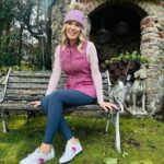 Charlotte Hawkins Instagram - First official day of Autumn today… & I’m wrapped up warm in pink to support Breast Cancer Awareness Month 💕 Thinking of all those going through it, or have gone through it, & all those who’ve lost loved ones to it. @fairfaxandfavor are selling this gilet & hat to help raise vital funds, with 100% of the profits from the sale of them donated to @breastcancernow. It will help the charity to be there for anyone affected by breast cancer, through their research & support services. By turning their favourite products pink over the past nine years, @fairfaxandfavor has raised over £389,525 for @breastcancernow! 👏👏👏 #breastcancer #breastcancerawareness #breastcancerawarenessmonth #pink #charity #breastcancernow