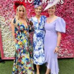 Charlotte Hawkins Instagram - Ladies Day at @yorkraces! What a brilliant day, I loved being back with the @itvracing team.. & of course the fabulous @markheyesstylist! We chatted to so many lovely racegoers who were all having such a special day. And I love it when an outfit comes together.. with local Yorkshire designers @rhoadesfashion & @georgedurdy to thank! Plus @sophierosekirkwood & @emmaacopee for top-notch styling. And I must give a mention to the stunning @racheljacksonjewellery earrings - hard to get a photo of, but a perfect match for the hat! You can see all the team back on @itv tomorrow with the action, & I’ll see you back on @gmb tomorrow morning bright & early from 6am.. 😁 #york #yorkraces #ladiesday #yorkladiesday #yorkracecourse #millinery #hats #printdress #localfashion #supportlocal #itv #itvracing