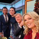 Charlotte Hawkins Instagram – Some Christmas sparkle with @lauratobinweather to wrap up the week for me on  @gmb! Today we were joined by the lovely @thetonyhadley telling us all about his new tour & album. The team studio selfie with @richardmadeleyofficial @seanfletchertv @lauratobinweather… & big thank you to @richardmadeleyofficial for my lovely Christmas present of our studio selfie from Monday immortalised on a mug! Happy Christmas everyone xx 🎅🏼❤️ #gmb #goodmorningbritain