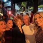 Charlotte Hawkins Instagram - With these two sisters - how are @christinelampard & @lauratobinweather not actually related?!😂What an evening catching up with everyone at @piersmorgan’s Christmas party @richardmadeleyofficial @brunotonioliofficial @kellyhoppen @celia.walden 🥂❤️🎅🏼