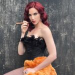 Charlotte Kirk Instagram – I would absolutely love to go back in time! 
If you could when in time would you go back? 
.
.
.
.
.
.
.
#burlesque #charlottekirk #charlottekirkofficial #jessicarabbit #followforfollowback #follow4followback #redhead #redhair #britishrose #london #cigar #style #fashion #fashionstyle #glamour #glamourphotography #artist #actress #behindthescenes #beauty #ladynoir #filmnoir #filmphotography #love London, United Kingdom