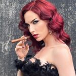 Charlotte Kirk Instagram – I would absolutely love to go back in time! 
If you could when in time would you go back? 
.
.
.
.
.
.
.
#burlesque #charlottekirk #charlottekirkofficial #jessicarabbit #followforfollowback #follow4followback #redhead #redhair #britishrose #london #cigar #style #fashion #fashionstyle #glamour #glamourphotography #artist #actress #behindthescenes #beauty #ladynoir #filmnoir #filmphotography #love London, United Kingdom