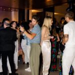 Chase Stokes Instagram - magical night with magical people. swipe 4 me and big john doin what we do ❤️ also thx joe for DJ’ing @armanibeauty #aquadigio